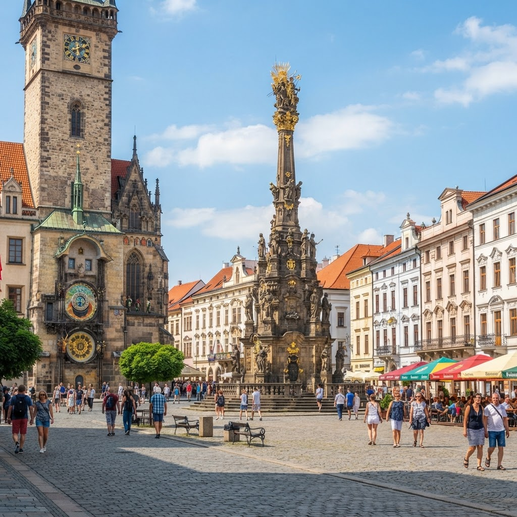 Tisková místa Zeccer — Olomouc